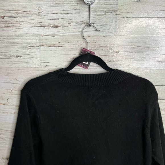 26. Dreamers black sweater dress size small - Picture 3 of 7